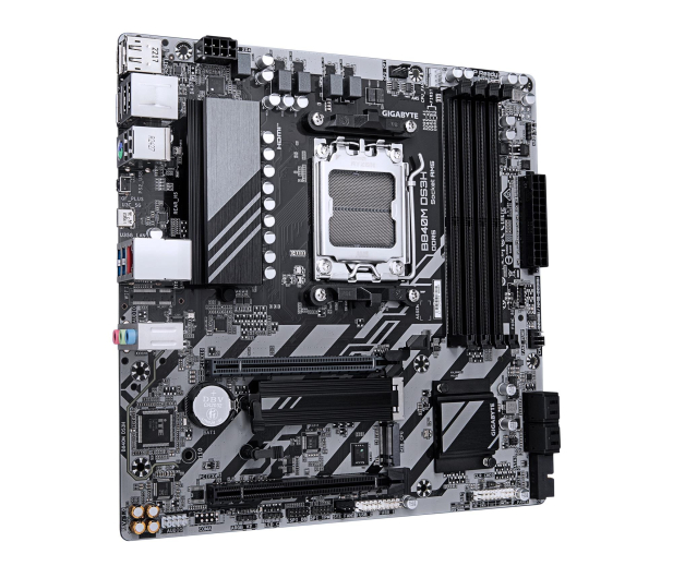 GIGABYTE Płyta główna B840M DS3H AM5 4DDR5 HDMI/2DP mATX - 1317770 - zdjęcie 3